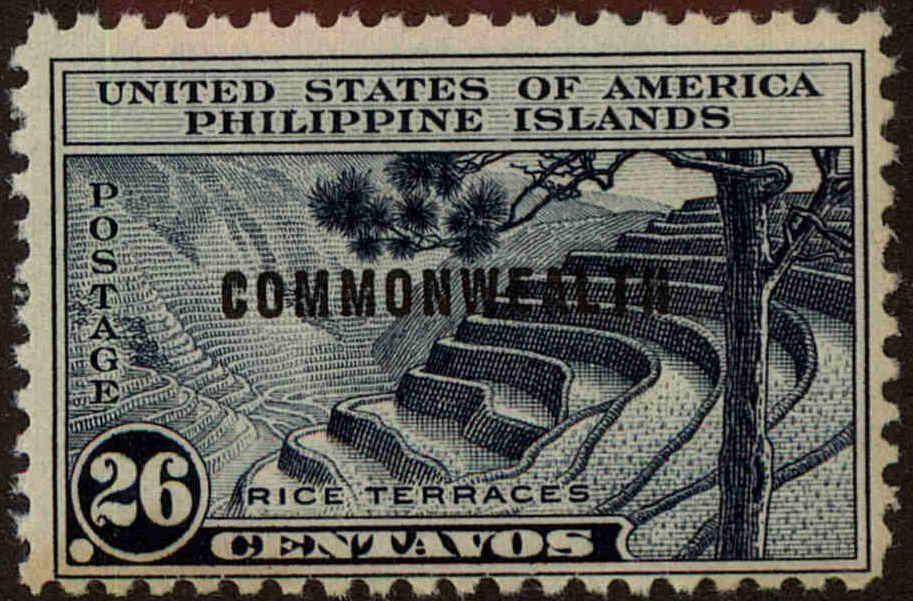 Front view of Philippines (US) 419 collectors stamp