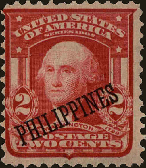 Front view of Philippines (US) 240 collectors stamp