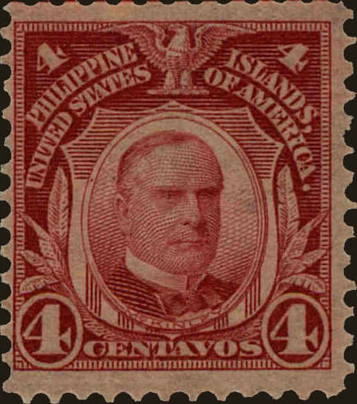 Front view of Philippines (US) 242a collectors stamp