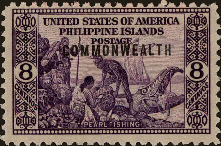 Front view of Philippines (US) 436 collectors stamp