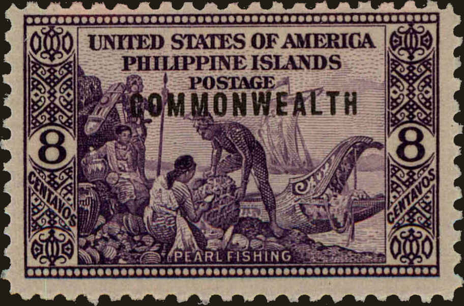 Front view of Philippines (US) 436 collectors stamp