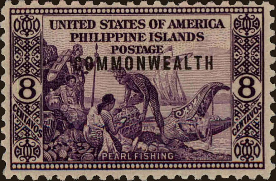 Front view of Philippines (US) 436 collectors stamp