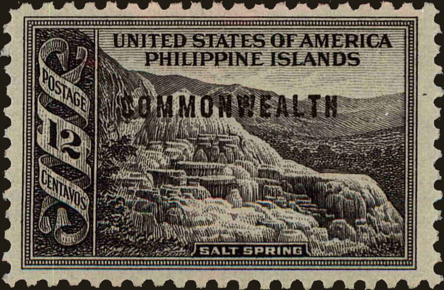 Front view of Philippines (US) 438 collectors stamp