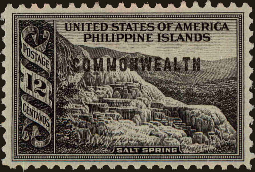 Front view of Philippines (US) 438 collectors stamp