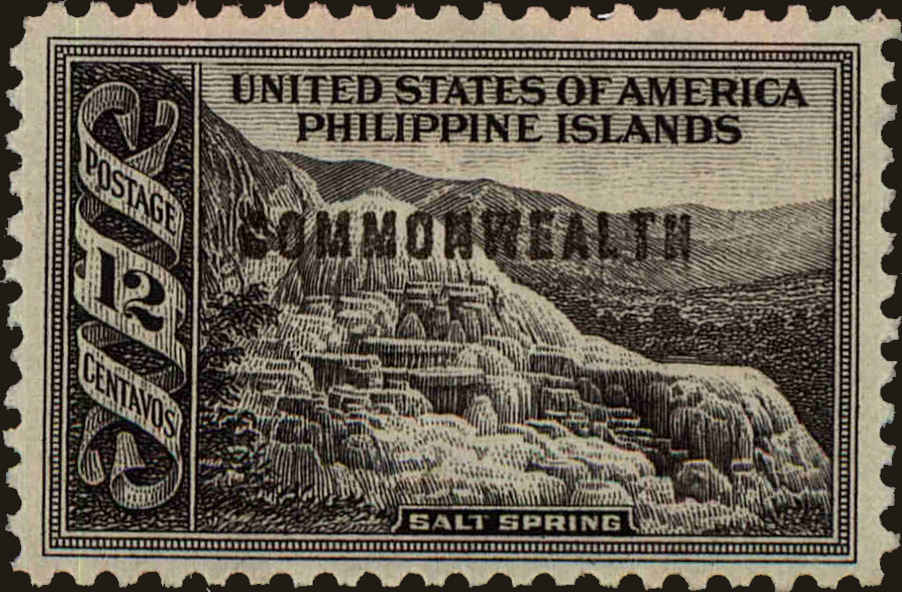 Front view of Philippines (US) 438 collectors stamp