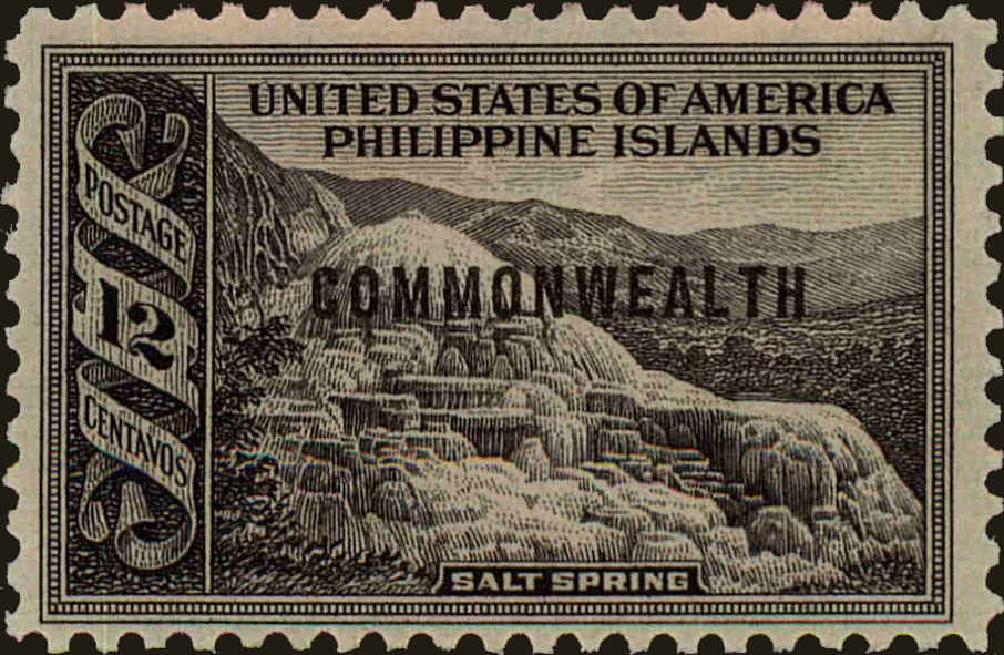 Front view of Philippines (US) 438 collectors stamp