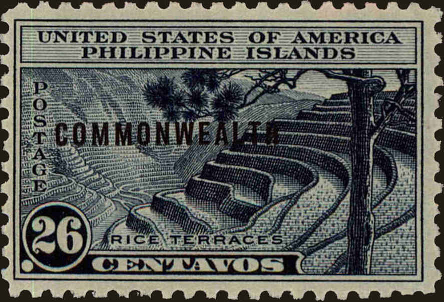 Front view of Philippines (US) 441 collectors stamp
