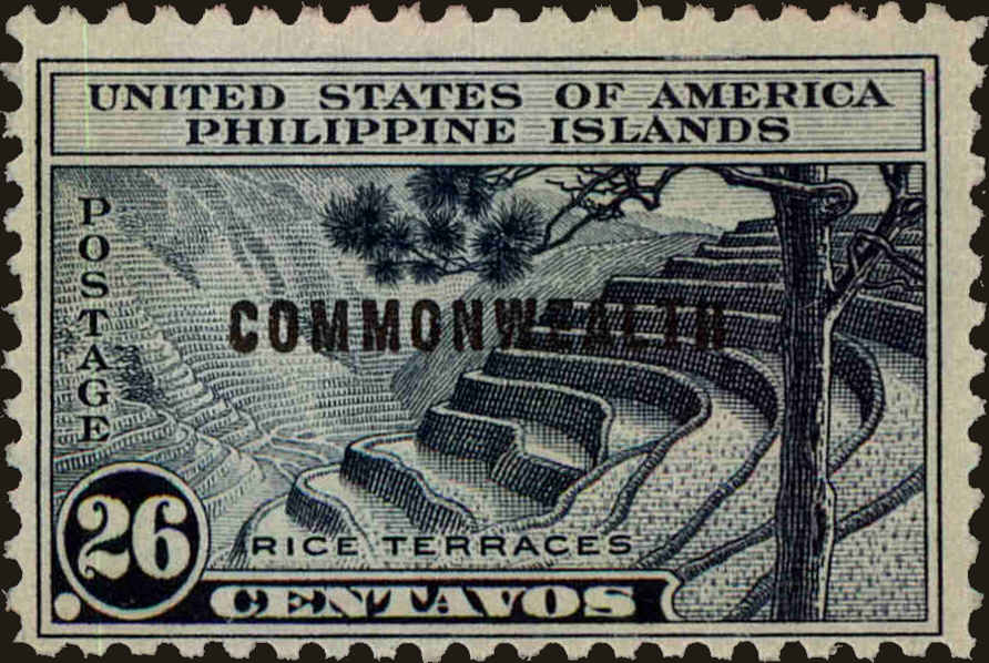 Front view of Philippines (US) 441 collectors stamp