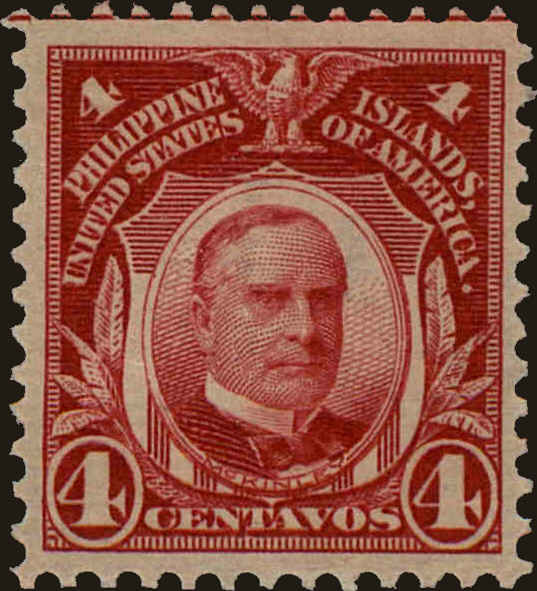 Front view of Philippines (US) 242a collectors stamp