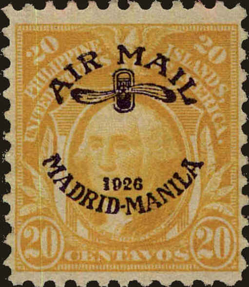 Front view of Philippines (US) C10 collectors stamp