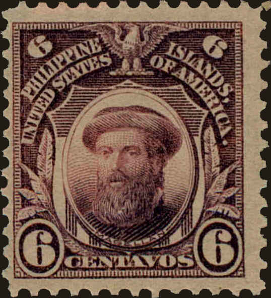 Front view of Philippines (US) 263 collectors stamp
