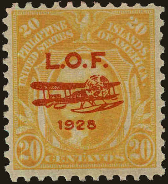 Front view of Philippines (US) C25 collectors stamp