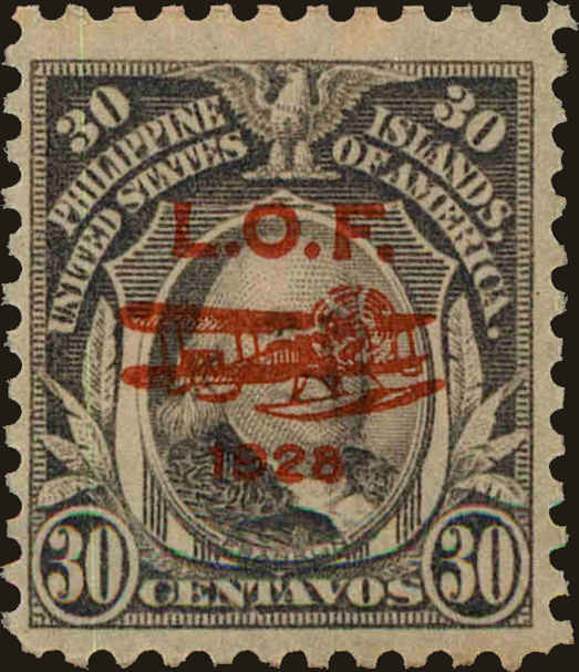 Front view of Philippines (US) C27 collectors stamp