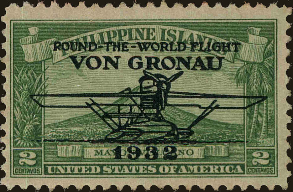 Front view of Philippines (US) C29 collectors stamp