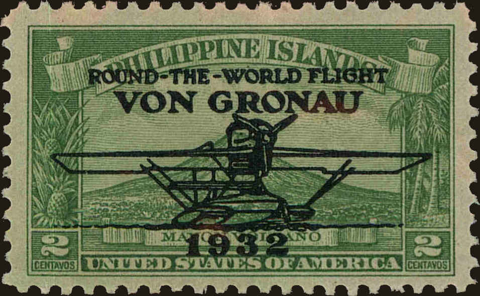 Front view of Philippines (US) C29 collectors stamp