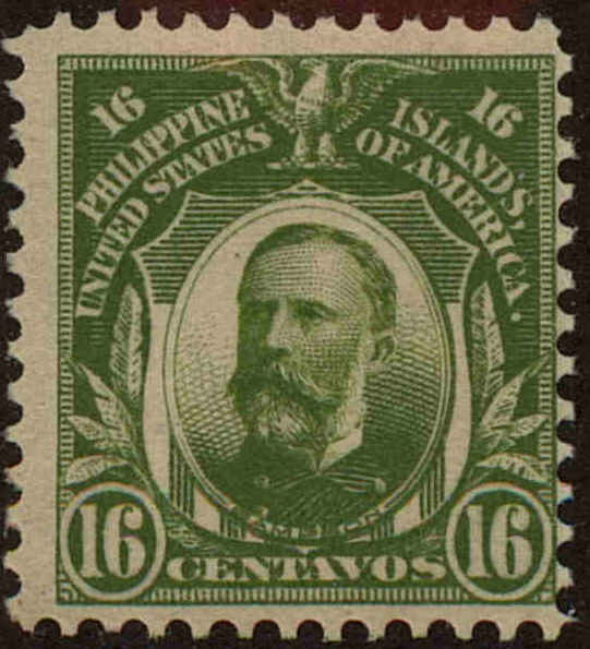 Front view of Philippines (US) 267 collectors stamp