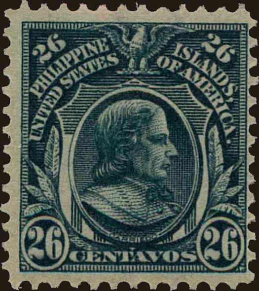 Front view of Philippines (US) 269 collectors stamp