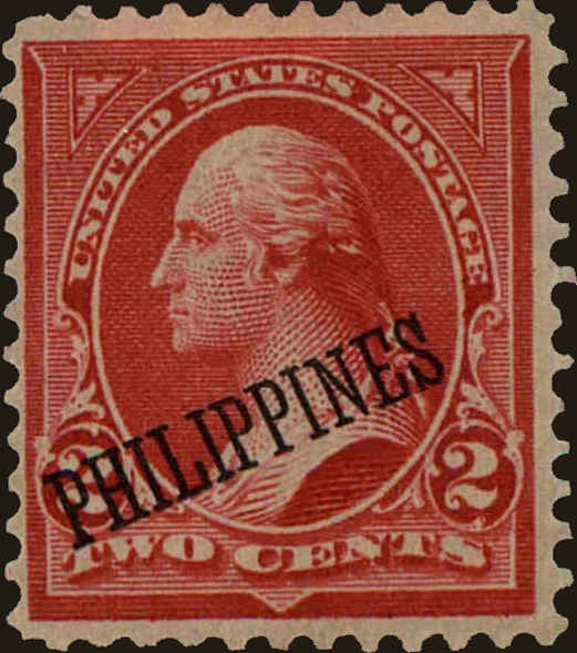 Front view of Philippines (US) 214a collectors stamp