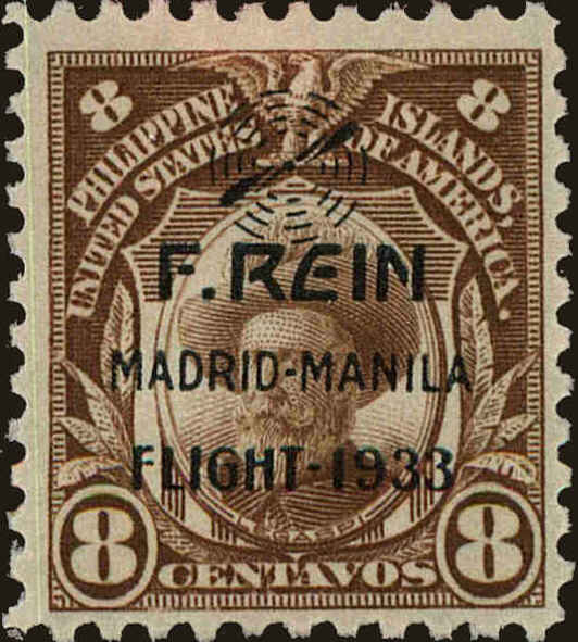 Front view of Philippines (US) C39 collectors stamp