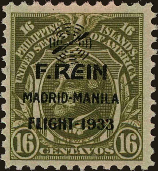 Front view of Philippines (US) C42 collectors stamp