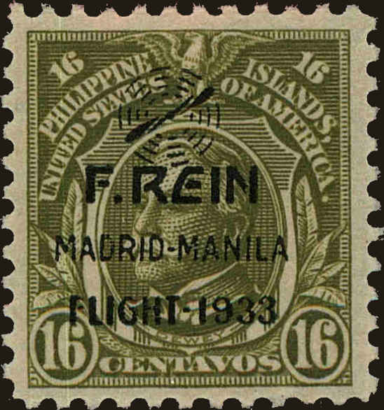 Front view of Philippines (US) C42 collectors stamp