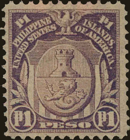 Front view of Philippines (US) 271 collectors stamp