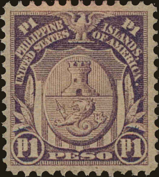 Front view of Philippines (US) 271 collectors stamp