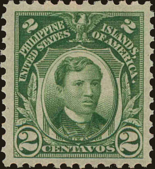 Front view of Philippines (US) 290 collectors stamp