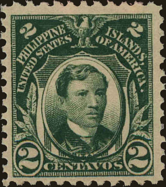 Front view of Philippines (US) 290a collectors stamp