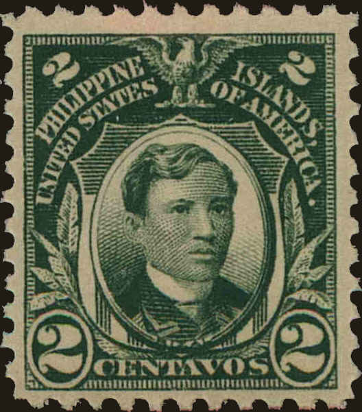 Front view of Philippines (US) 290a collectors stamp