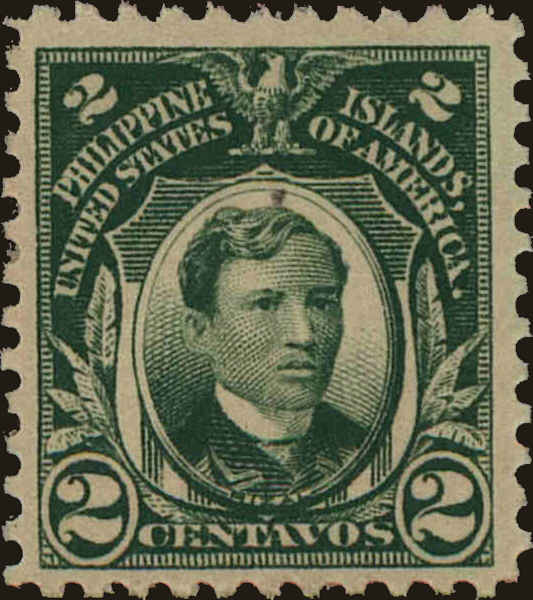 Front view of Philippines (US) 290a collectors stamp