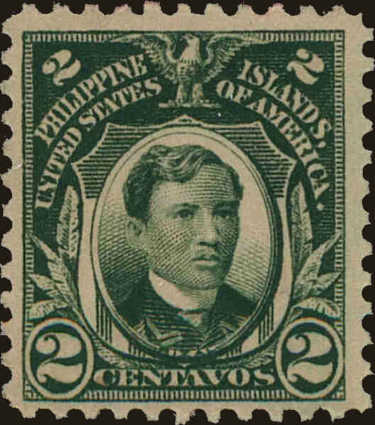 Front view of Philippines (US) 290a collectors stamp