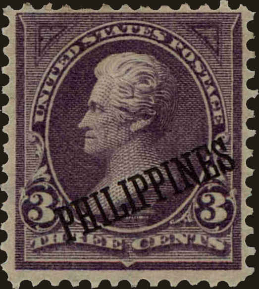 Front view of Philippines (US) 215 collectors stamp