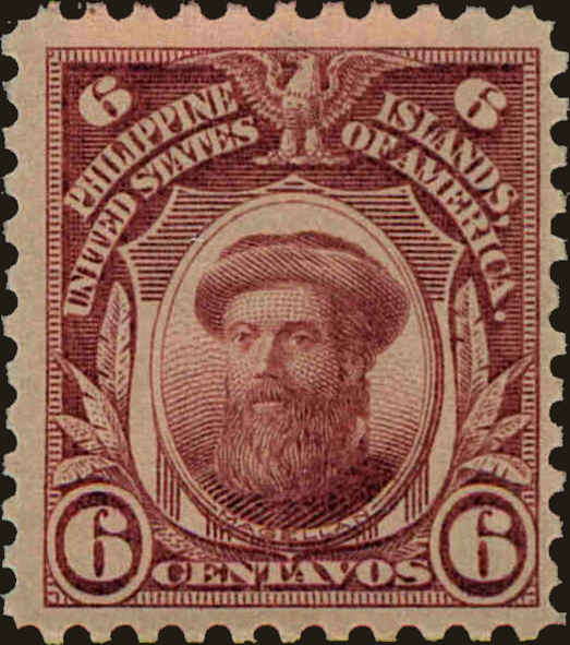 Front view of Philippines (US) 292b collectors stamp