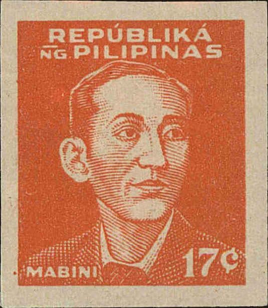 Front view of Philippines (US) N34a collectors stamp