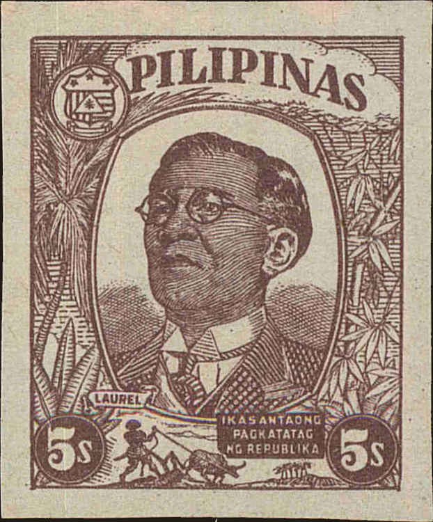 Front view of Philippines (US) N37 collectors stamp