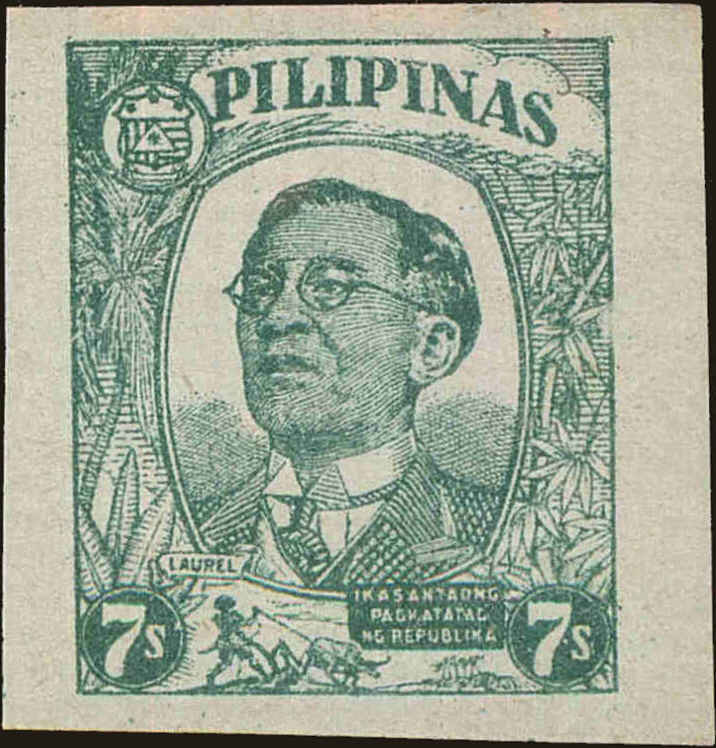 Front view of Philippines (US) N38 collectors stamp