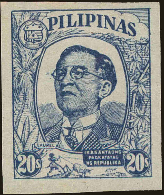 Front view of Philippines (US) N39 collectors stamp