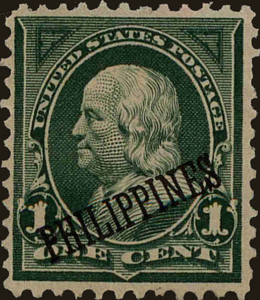 Front view of Philippines (US) 213 collectors stamp