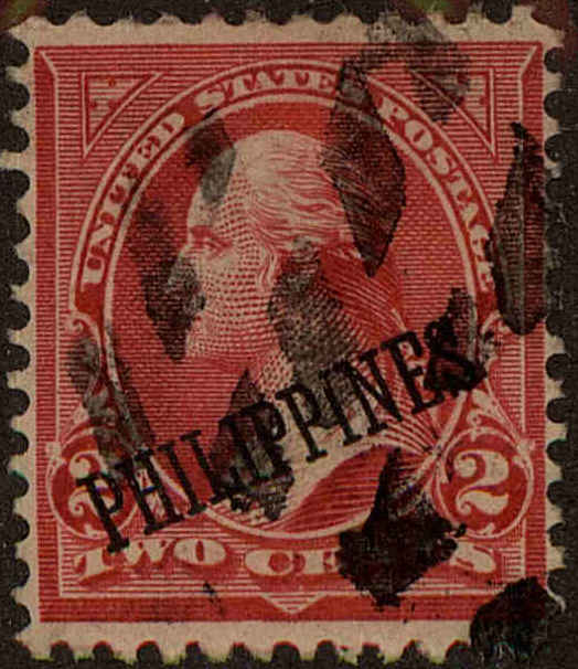 Front view of Philippines (US) 214 collectors stamp