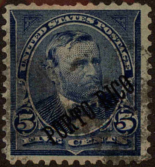 Front view of Philippines (US) 216 collectors stamp