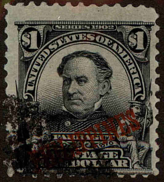 Front view of Philippines (US) 237 collectors stamp