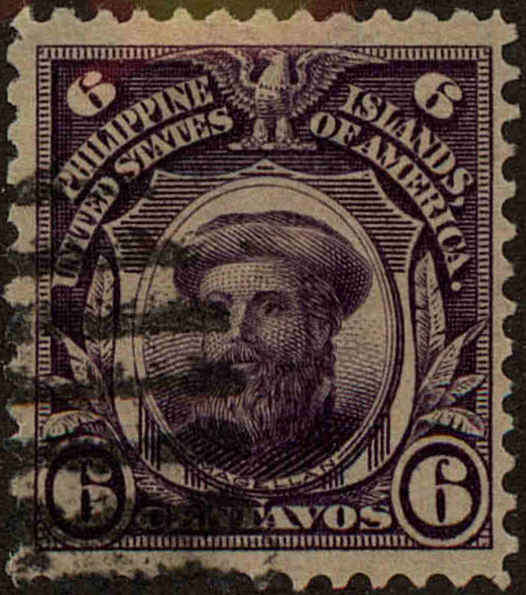 Front view of Philippines (US) 243 collectors stamp