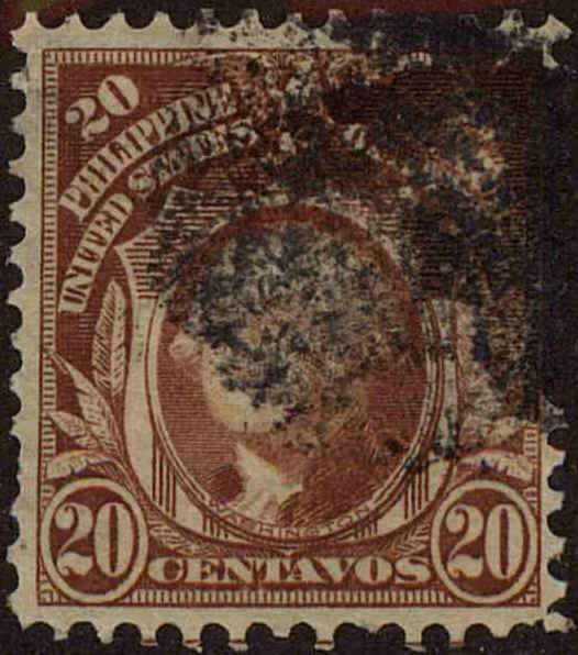 Front view of Philippines (US) 248 collectors stamp