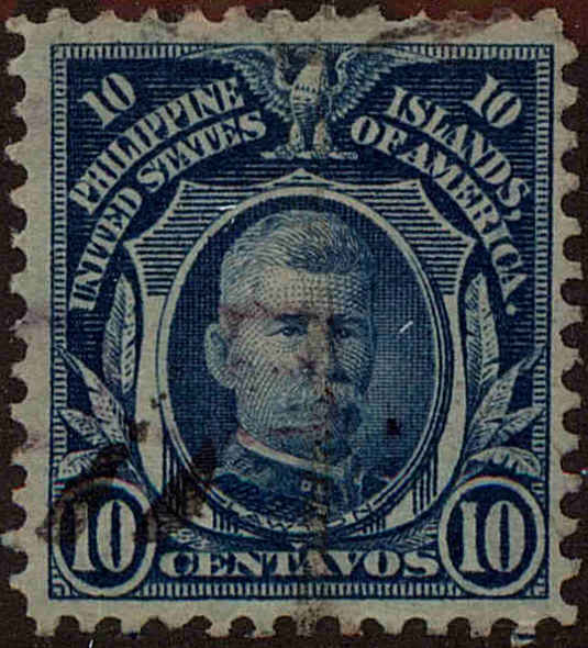 Front view of Philippines (US) 265 collectors stamp