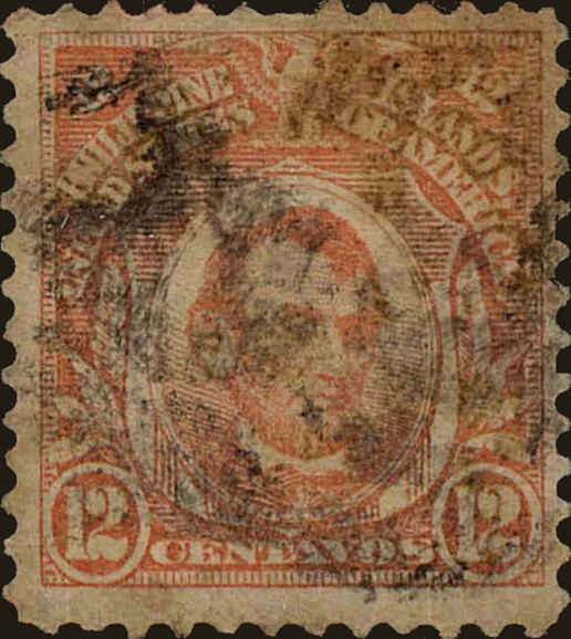 Front view of Philippines (US) 266 collectors stamp