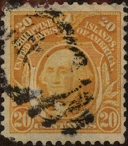 Front view of Philippines (US) 268a collectors stamp