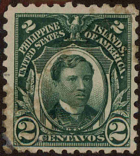 Front view of Philippines (US) 276 collectors stamp