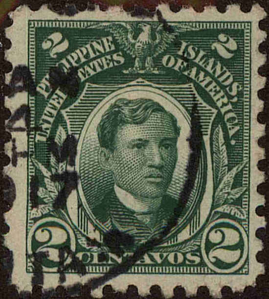 Front view of Philippines (US) 276 collectors stamp