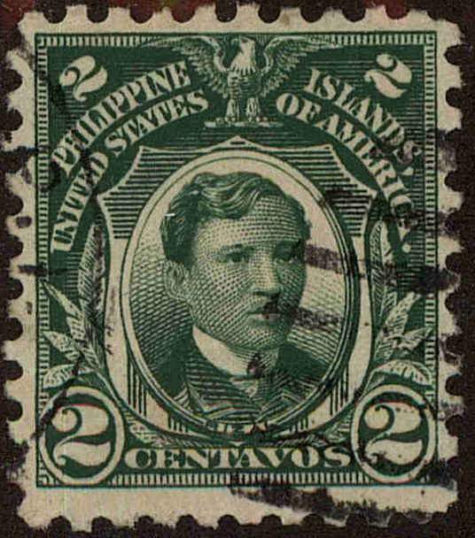 Front view of Philippines (US) 276 collectors stamp